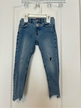 Zara Kids Blue Distressed Denim Jeans